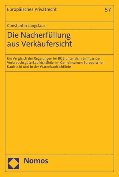 Produktbild: Die Nacherf&uuml;llung aus Verk&auml;ufersicht
