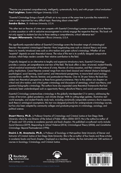 Produktbild: Essential Criminology