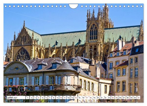 Produktbild: Les cath&eacute;drales fran&ccedil;aises &ndash; Des chefs-d'&oelig;uvre de l&rsquo;architecture gothique (Calendrier mural 2027 DIN A4 vertical), CALVENDO calendrier mensuel