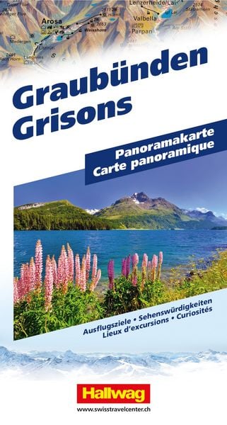Produktbild: Graub&uuml;nden Panoramakarte