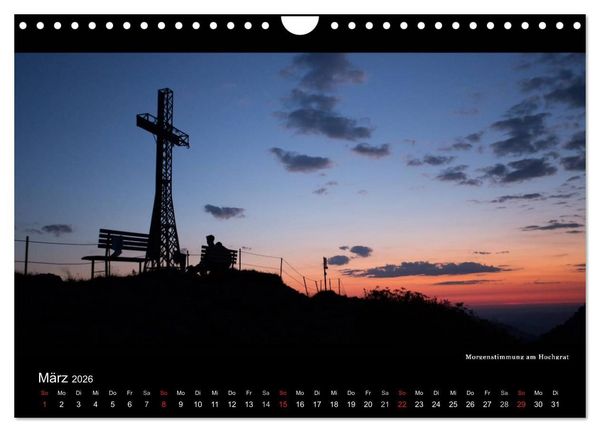 Produktbild: Unterwegs auf dem Maximiliansweg (Wandkalender 2026 DIN A4 quer), CALVENDO Monatskalender