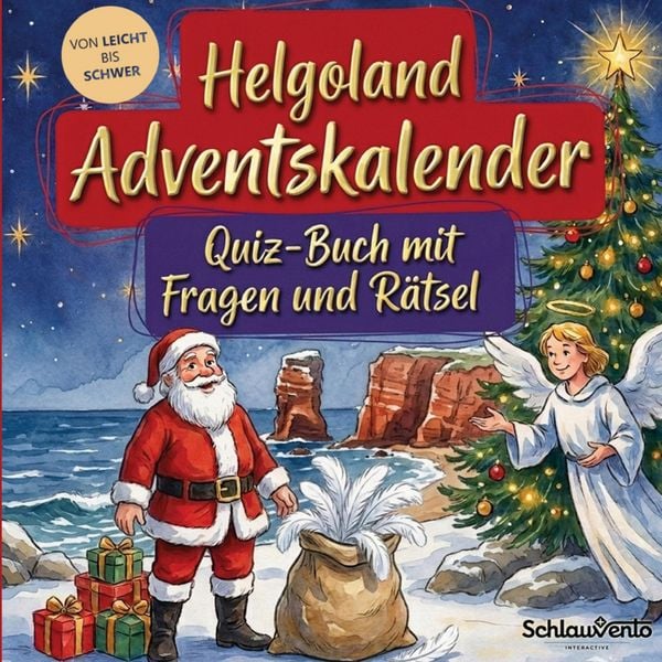 Produktbild: Helgoland-Adventskalender: Quiz-Buch mit Fragen und R&auml;tsel