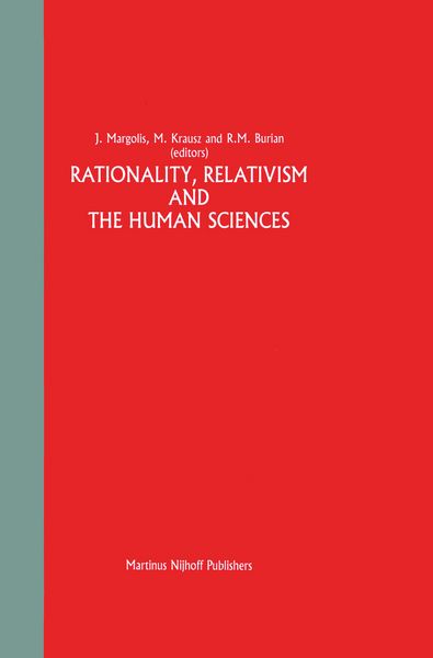 Produktbild: Rationality, Relativism and the Human Sciences
