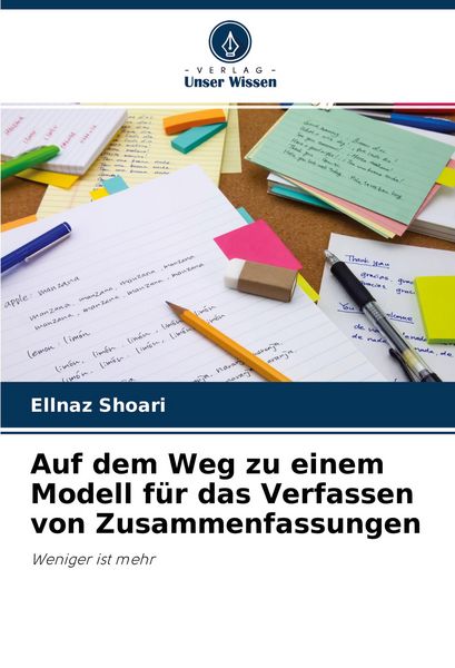 Produktbild: Auf dem Weg zu einem Modell f&uuml;r das Verfassen von Zusammenfassungen
