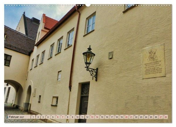 Produktbild: Hier war Martin Luther (Wandkalender 2027 DIN A2 quer), CALVENDO Monatskalender