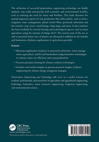 Produktbild: Plasticulture Engineering and Technology