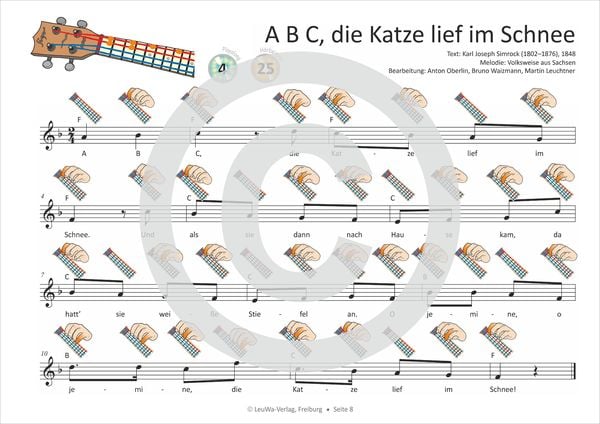 Produktbild: Einfacher!-Geht-Nicht: 18 Kinderlieder BAND 2 &ndash; f&uuml;r die Ukulele mit CD