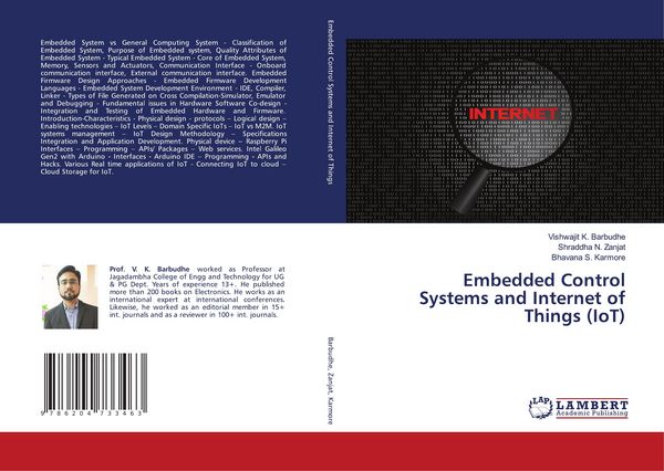 Produktbild: Embedded Control Systems and Internet of Things (IoT)