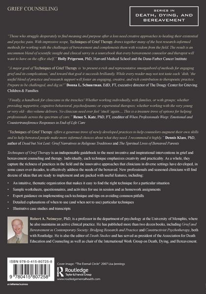 Produktbild: Techniques of Grief Therapy