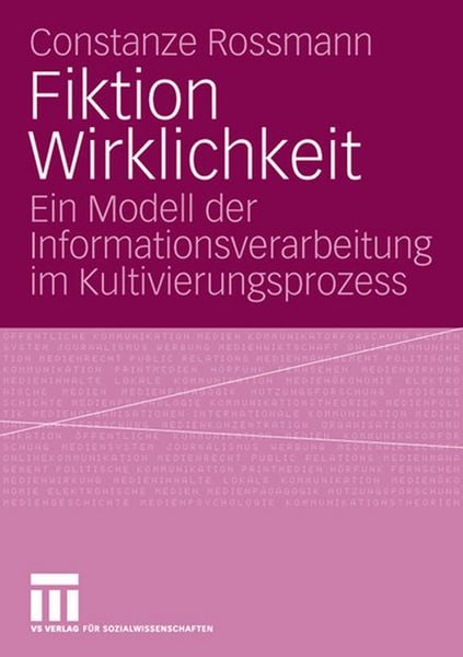 Produktbild: Fiktion Wirklichkeit