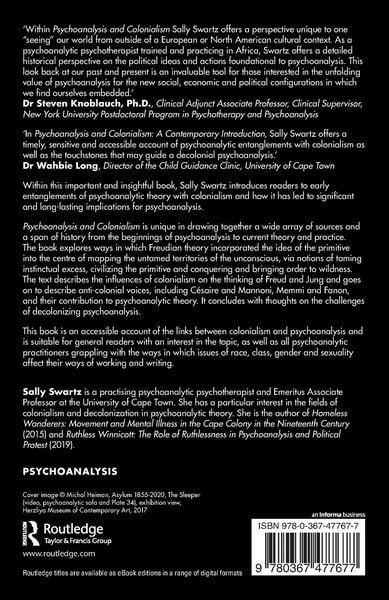 Produktbild: Psychoanalysis and Colonialism