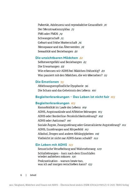 Produktbild: M&auml;dchen und Frauen mit ADHS