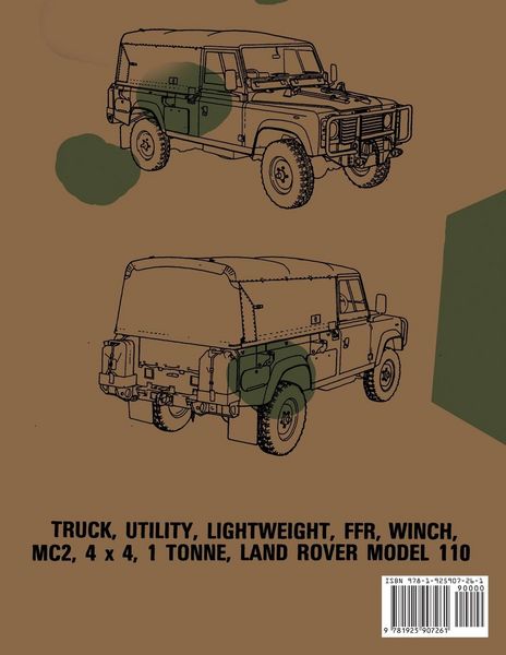 Produktbild: Repair Parts Scale, Truck, Utility, Lightweight, MC2, 4x4, 1 Tonne, 3.9 Litre Diesel Engine, Manual Transmission, FFR, 12/24V, With Thomas T8000 Winch