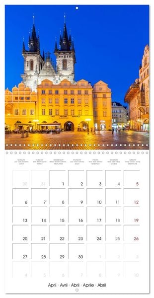 Produktbild: PRAGUE Highlights (Wall Calendar 2026 12 &times; 12 Inch) CALVENDO 12 Month Wall Calendar