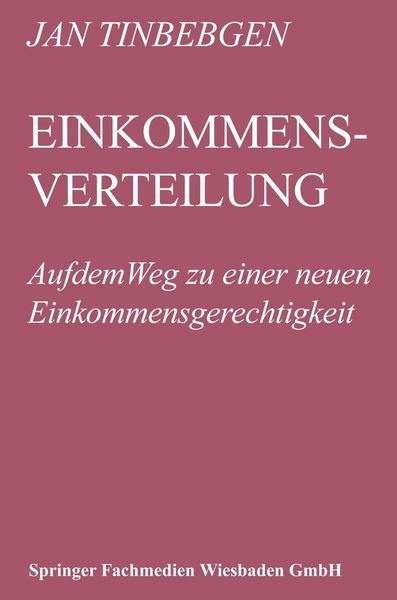 Produktbild: Einkommensverteilung