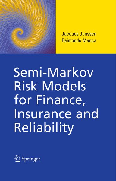 Produktbild: Semi-Markov Risk Models for Finance, Insurance and Reliability