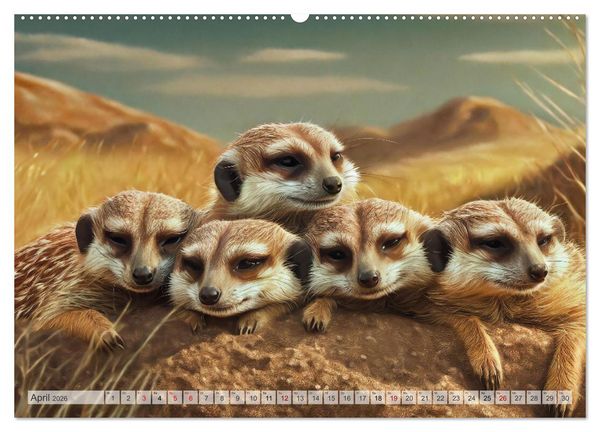Produktbild: Nope - Heute Nicht (hochwertiger Premium Wandkalender 2026 DIN A2 quer), Kunstdruck in Hochglanz