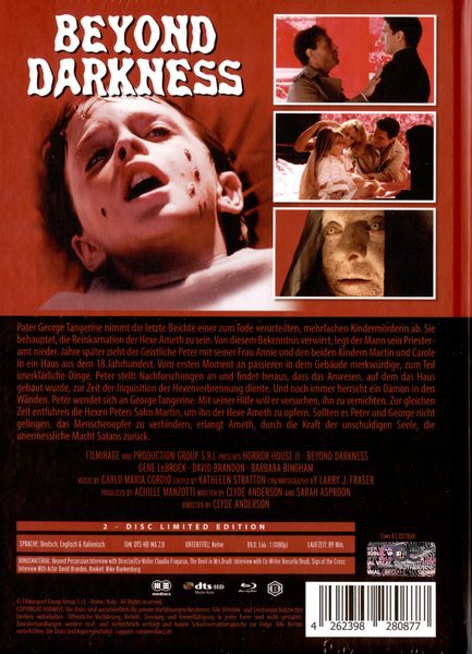 Produktbild: Beyond Darkness - Mediabook - Cover B - Limited Edition (Blu-ray+DVD)
