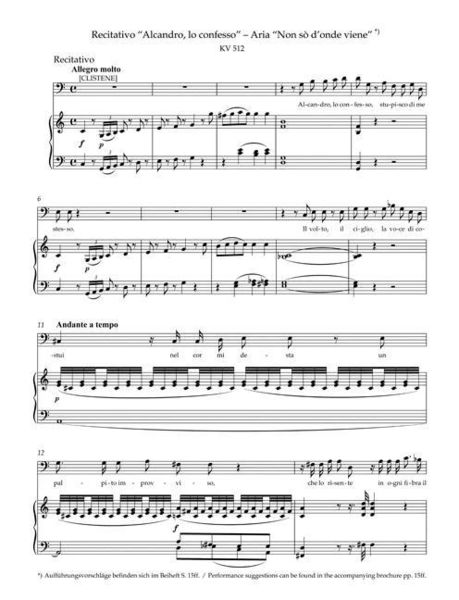 Produktbild: Mozart, W: Konzertarien f&uuml;r Bass