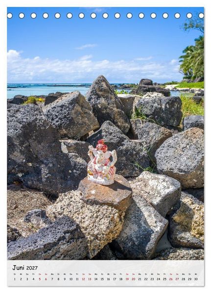 Produktbild: Mauritius &ndash; Insel der Farben und Tr&auml;ume (Tischkalender 2027 DIN A5 hoch), CALVENDO Monatskalender
