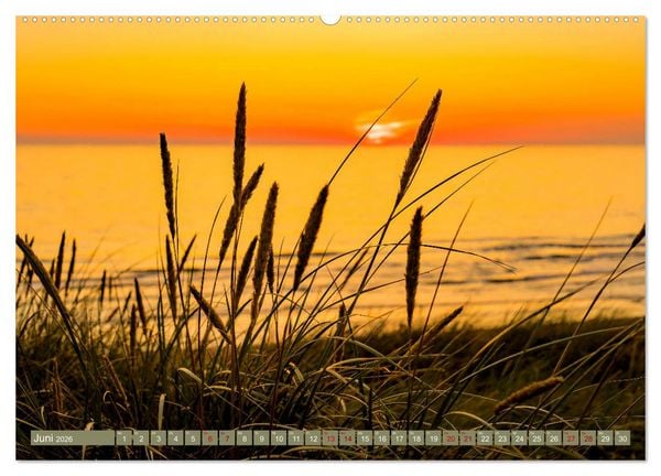 Produktbild: Inselliebe Langeoog (hochwertiger Premium Wandkalender 2026 DIN A2 quer), Kunstdruck in Hochglanz