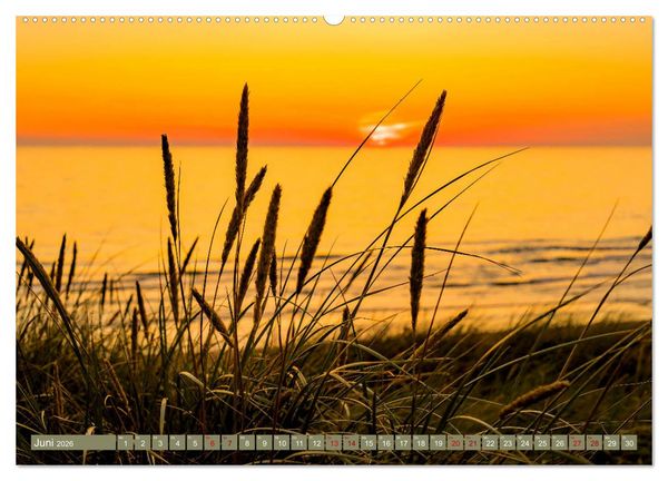 Produktbild: Inselliebe Langeoog (Wandkalender 2026 DIN A2 quer), CALVENDO Monatskalender