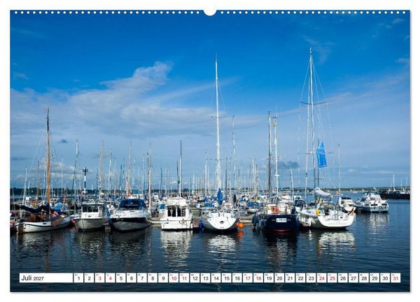 Produktbild: Stralsund - Momente einer Reise (Wandkalender 2027 DIN A2 quer), CALVENDO Monatskalender