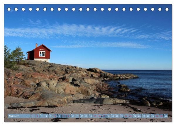 Produktbild: Verzaubertes Schweden (Tischkalender 2027 DIN A5 quer), CALVENDO Monatskalender