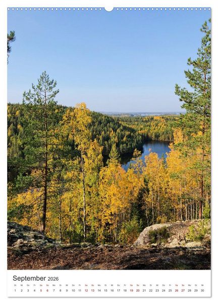 Produktbild: Finnland - Ein faszinierendes Land im Norden. (hochwertiger Premium Wandkalender 2026 DIN A2 hoch), Kunstdruck in Hochglanz
