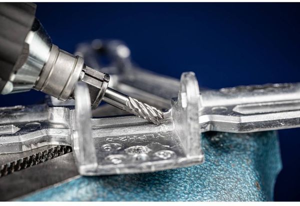 Produktbild: PFERD TOOLS 21001010 Fr&auml;sstift Hartmetall Walze L&auml;nge 55 mm Produktabmessung, &Oslash; 6 mm Arbeits-L&auml;nge 16 mm Schaftdurchmesser 6 mm 1 St&uuml;ck