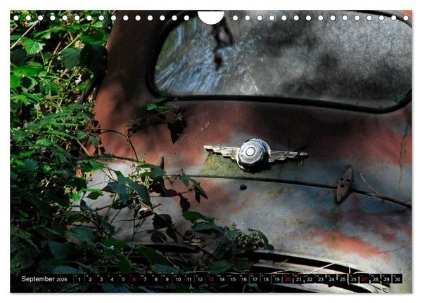 Produktbild: Autowracks - rostende Liebe (Wandkalender 2026 DIN A4 quer), CALVENDO Monatskalender