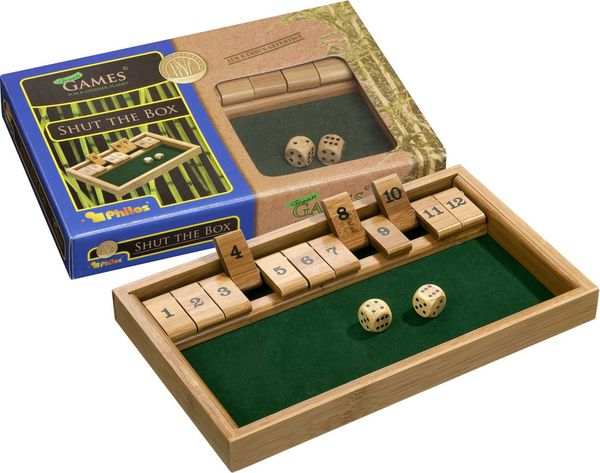 Philos Shut the Box 12 Bamboo