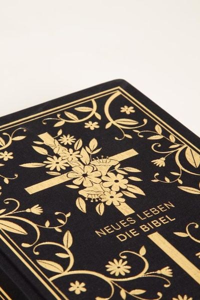 Neues Leben. Die Bibel - Golden Grace Edition, Tintenschwarz