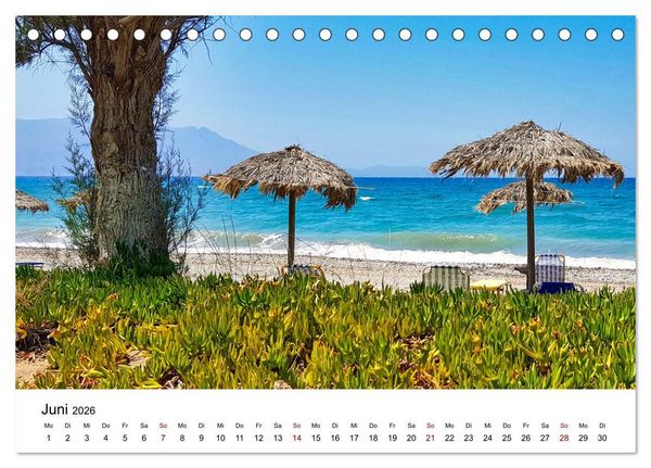 Produktbild: Kretas Wilder Westen (Tischkalender 2026 DIN A5 quer), CALVENDO Monatskalender