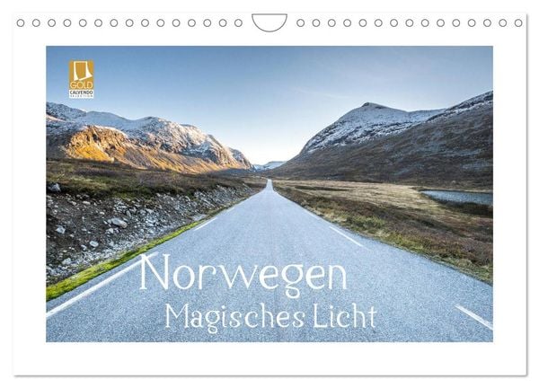 Produktbild: Norwegen Magisches Licht (Wandkalender 2026 DIN A4 quer), CALVENDO Monatskalender