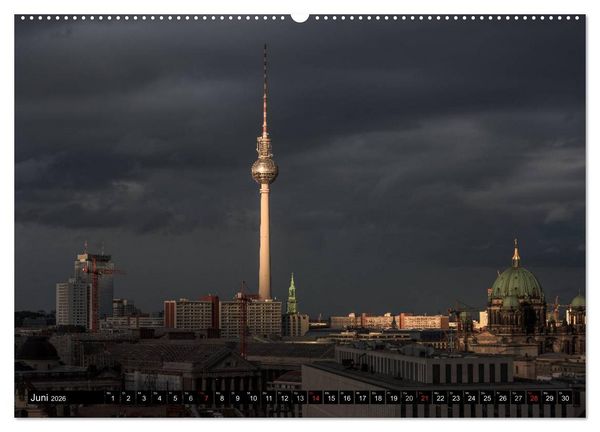 Produktbild: Berlin - Faszination Hauptstadt (Wandkalender 2026 DIN A2 quer), CALVENDO Monatskalender
