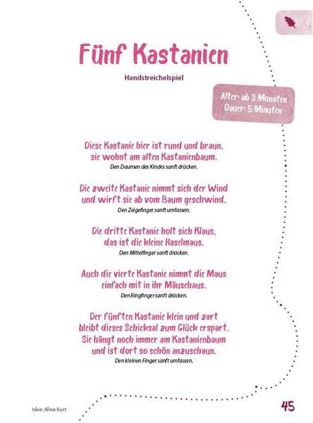 Produktbild: Das Krippen-Jahreszeitenbuch: Streichelspiele & Massagegeschichten