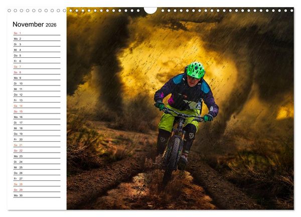 Produktbild: Mountainbike Trails (Wandkalender 2026 DIN A3 quer), CALVENDO Monatskalender