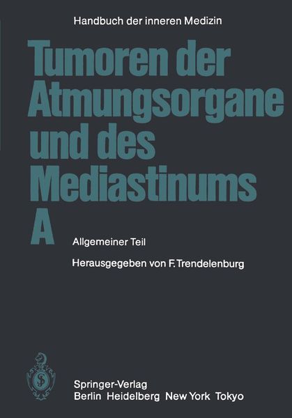 Produktbild: Tumoren der Atmungsorgane und des Mediastinums A