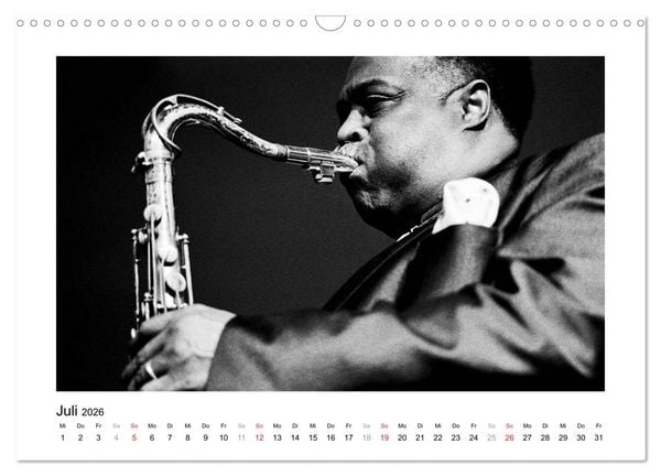 Produktbild: Jazztime (Wandkalender 2026 DIN A3 quer), CALVENDO Monatskalender