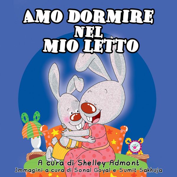Produktbild: Amo dormire nel mio letto: I Love to Sleep in My Own Bed (Italian Edition)