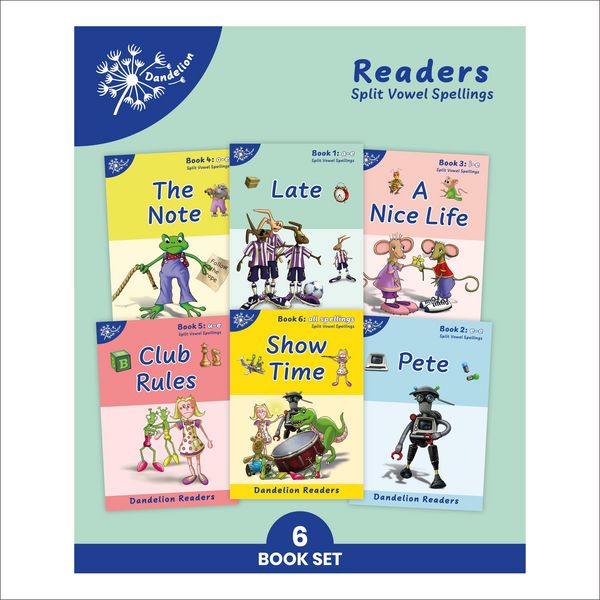 Produktbild: Phonic Books Dandelion Readers Split Vowel Spellings