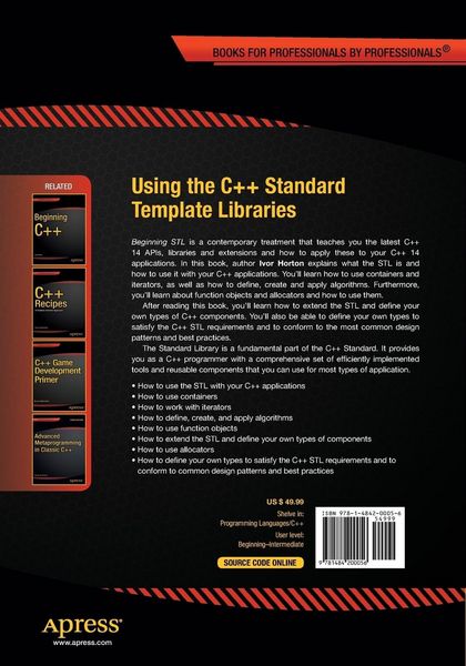 Produktbild: Using the C++ Standard Template Libraries