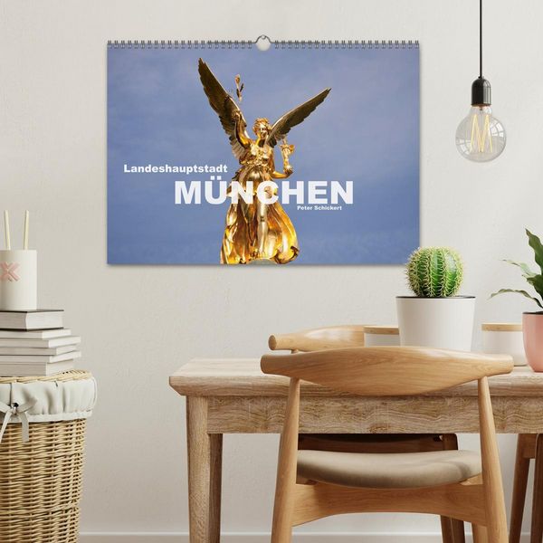 Produktbild: Landeshauptstadt M&uuml;nchen (Wandkalender 2026 DIN A3 quer), CALVENDO Monatskalender