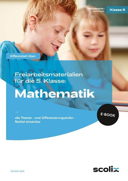 Produktbild: Freiarbeitsmaterialien f. d. 5. Klasse: Mathematik