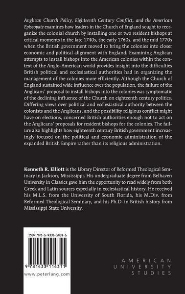Produktbild: Anglican Church Policy, Eighteenth Century Conflict, and the American Episcopate