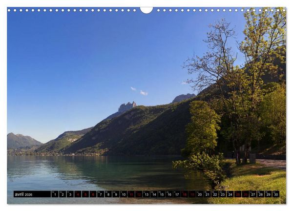 Produktbild: Lac d'Annecy &agrave; vue d'&oelig;il (Calendrier mural 2026 DIN A3 vertical), CALVENDO calendrier mensuel