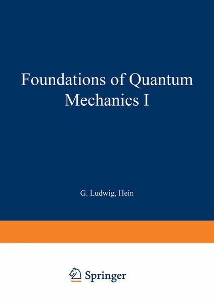 Produktbild: Foundations of Quantum Mechanics I