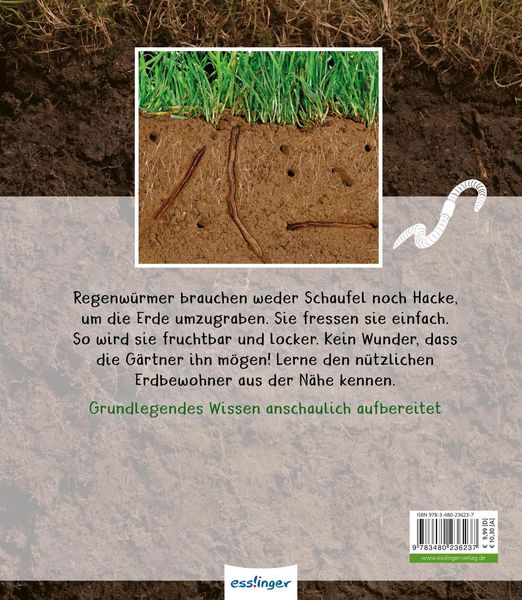 Produktbild: Meine gro&szlig;e Tierbibliothek: Der Regenwurm