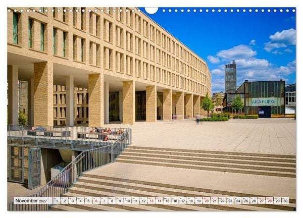 Produktbild: Ein Blick auf Darmstadt in Farbe (Wandkalender 2027 DIN A3 quer), CALVENDO Monatskalender